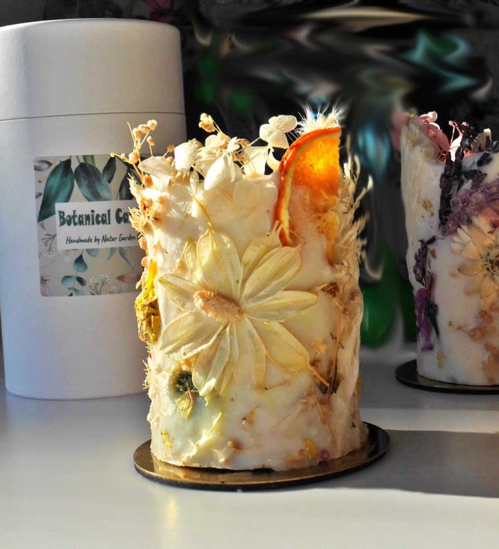 Botanical Candle eine andere Duftkerze erfrischend Unikat