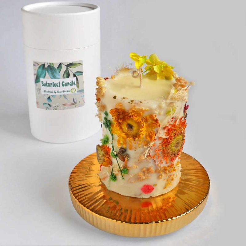 Botanical Candle Unikat Geschenkidee Botanical Candle - manchmal soll es für eine bestimmte Person einfach etwas mehr sein