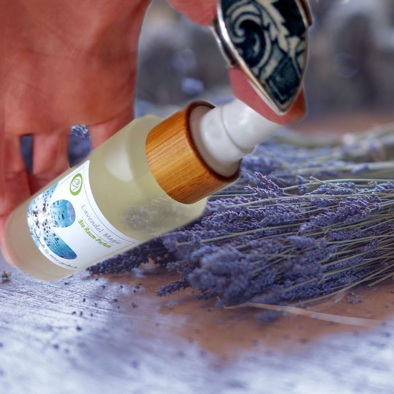 Raum-Parfum Spray "Lavendel Magie" 100% naturreine ätherische Öle 50 ml
