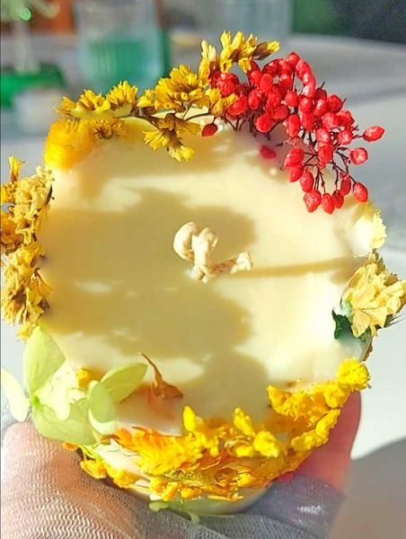 Botanical Candle veganes Geschenk