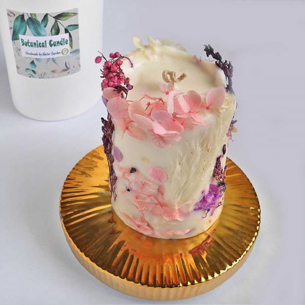 Duftendes Geschenk aus Pflanzenwachs und reinen ätherischen Ölen VEGAN