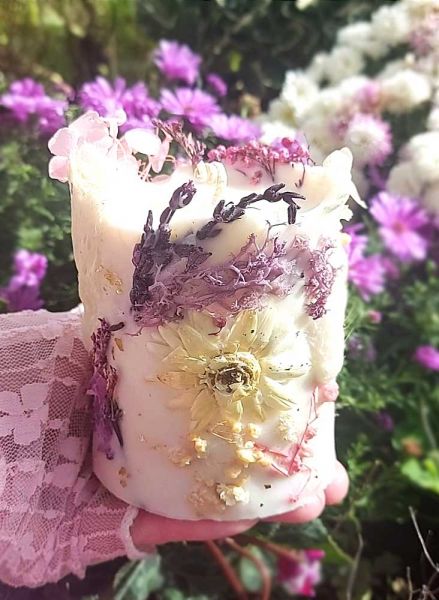 Veganes Geschenk Botanical Candle