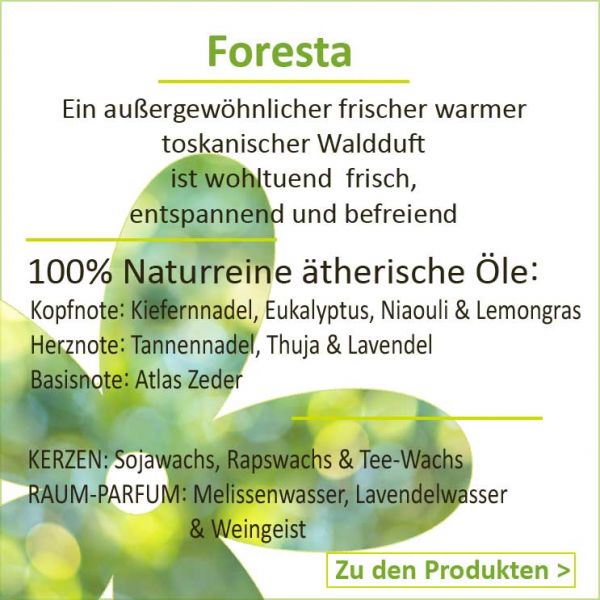Bio Raum-Parfum Foresta Natur-Garden Bio Duft